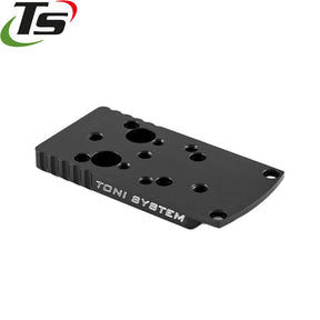 Tanfoglio Stock 2 Optic [Pre 2022] plaque adaptatrice | type B [RMR & RTS empreinte]