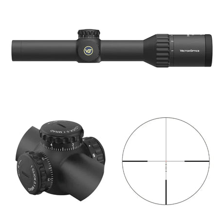 Vector Optics Continental x6 1-6x24 riflescope Vector Optics