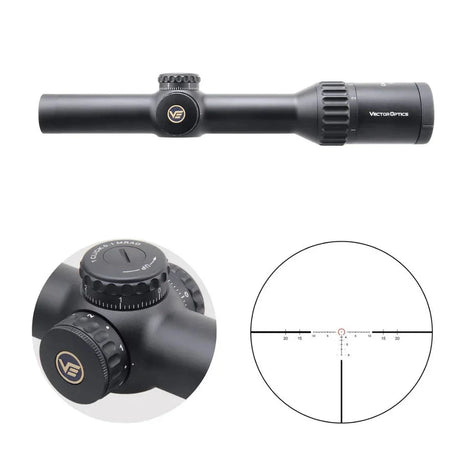 Vector Optics Continental x8 1-8x24 ED Tactical riflescope Vector Optics