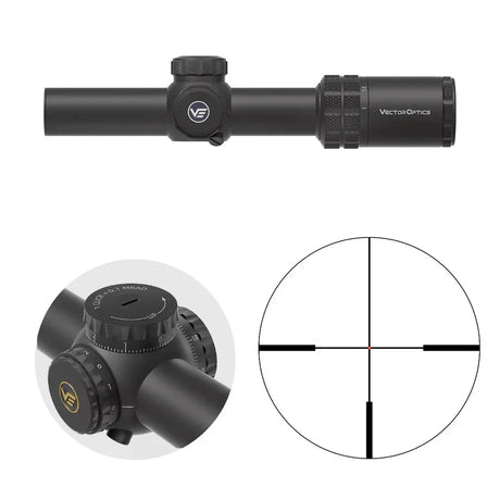 Vector Optics Grizzly 1-6x24i HD Fiber riflescope Vector Optics