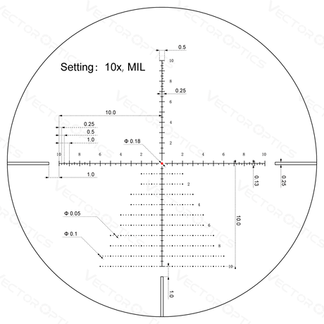 Vector Optics Veyron 4-16x44IR SFP lunette de visée compacte pour carabine