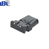 Walther Q5 Match SF adjustable rear sight | with white dots