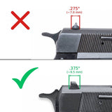 Browning Hi-Power [Vigilante Mark III Practical HP40] adjustable sights | blank
