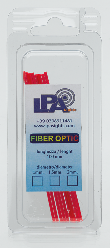 Tige de remplacement à fibre optique | 2.0mm [rouge]