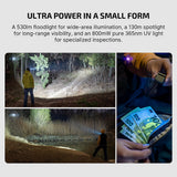 Olight Oclip Ultra | 3-in-1 clip-on EDC light | 530 lm - Olive Green