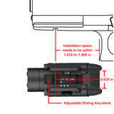 Olight PL-3R Valkyrie | lampe pour pistolet | 1.500 lm