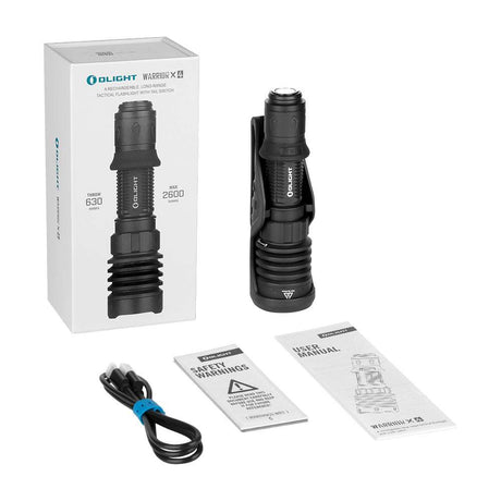 Olight Warrior X 4 | tactical flashlight | 2 600 lm