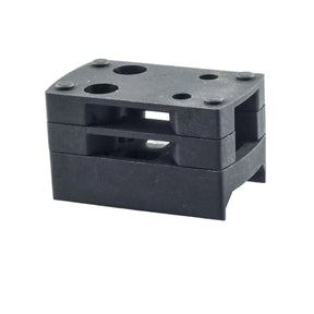 Picatinny montage point rouge avec entretoises de triple hauteur | Shield RMSc empreinte