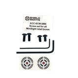 Vis pour mini organes de visée Shield | 4pcs