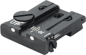 Sig [P220 P225 P226 P227 P229 P320] adjustable rear sight | white dots