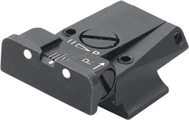 Smith & Wesson Cal. 45 3rd Gen hausse réglable | points blancs