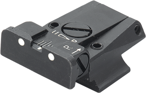Smith & Wesson [Cal. 9 Cal. 40 3rd Gen & 1911E Cal. 45] hausse réglable | points blancs