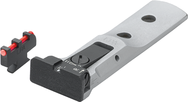 Smith & Wesson revolver [686 629 19 66 586 & other] organes de visée réglables | fibre optique