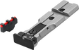 Smith & Wesson revolver [686 629 19 66 586 & other] red dot ready adjustable sights | fiber optic