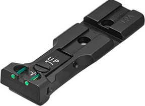 Smith & Wesson revolver [686 629 19 66 586 & other] red dot ready adjustable rear sight | fiber optic