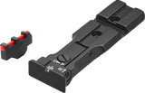 Smith & Wesson revolver [686 629 19 66 586 & other] viseur point rouge ready organes de visée réglables | fibre optique